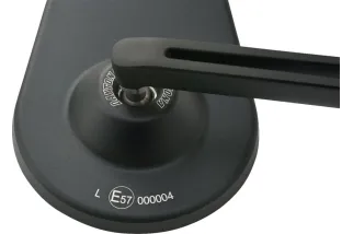 D-MIRROR-5 PAN ROD ALU BK