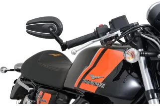 D-MIRROR-6 BAREND SHORT ALU BK