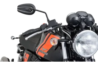 D-MIRROR-6 ROD RIGHT ALU BK