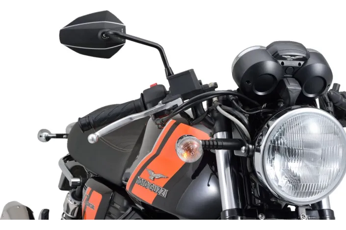 D-MIRROR-7 ROD RIGHT ALU BK