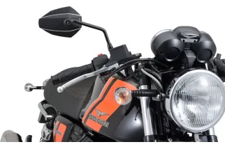 D-MIRROR-7 ROD RIGHT ALU BK