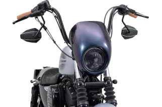 D-MIRROR-7 ROD RIGHT ALU BK