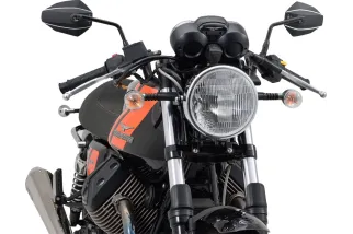 D-MIRROR-7 ROD RIGHT ALU BK