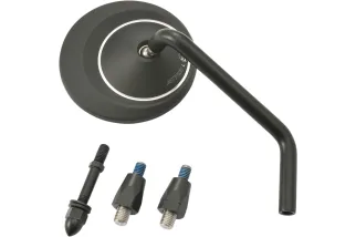 D-MIRROR-8 ROD RIGHT ALU BK