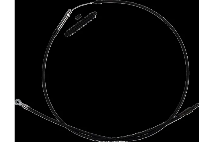 CABLE CLUTCH SOFTAIL BLACK +8