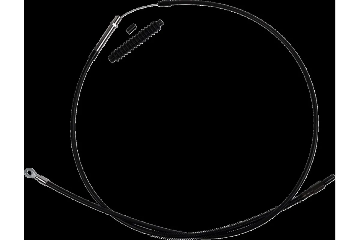 CABLE CLUTCH SOFTAIL BLACK +8