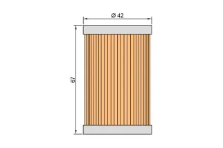 Filtre huile Twin Air radiateur