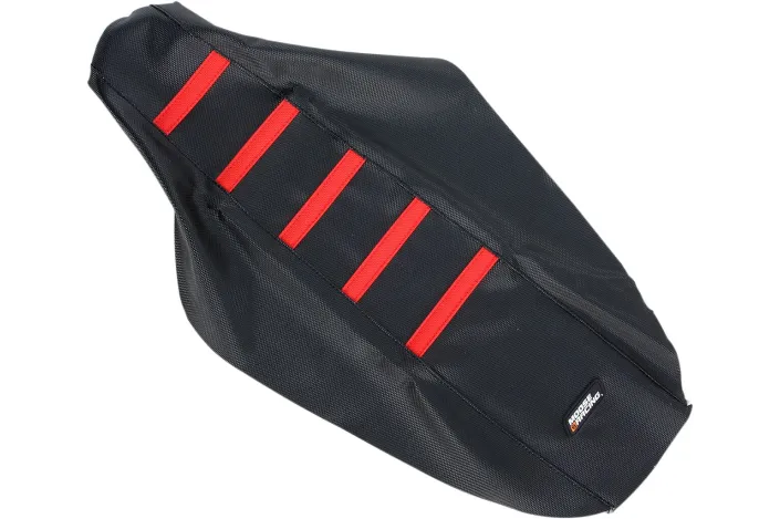 SEAT COVER RIBBED HON RED