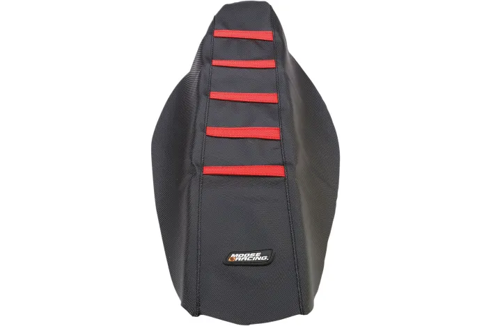 SEAT COVER RIBBED HON RED