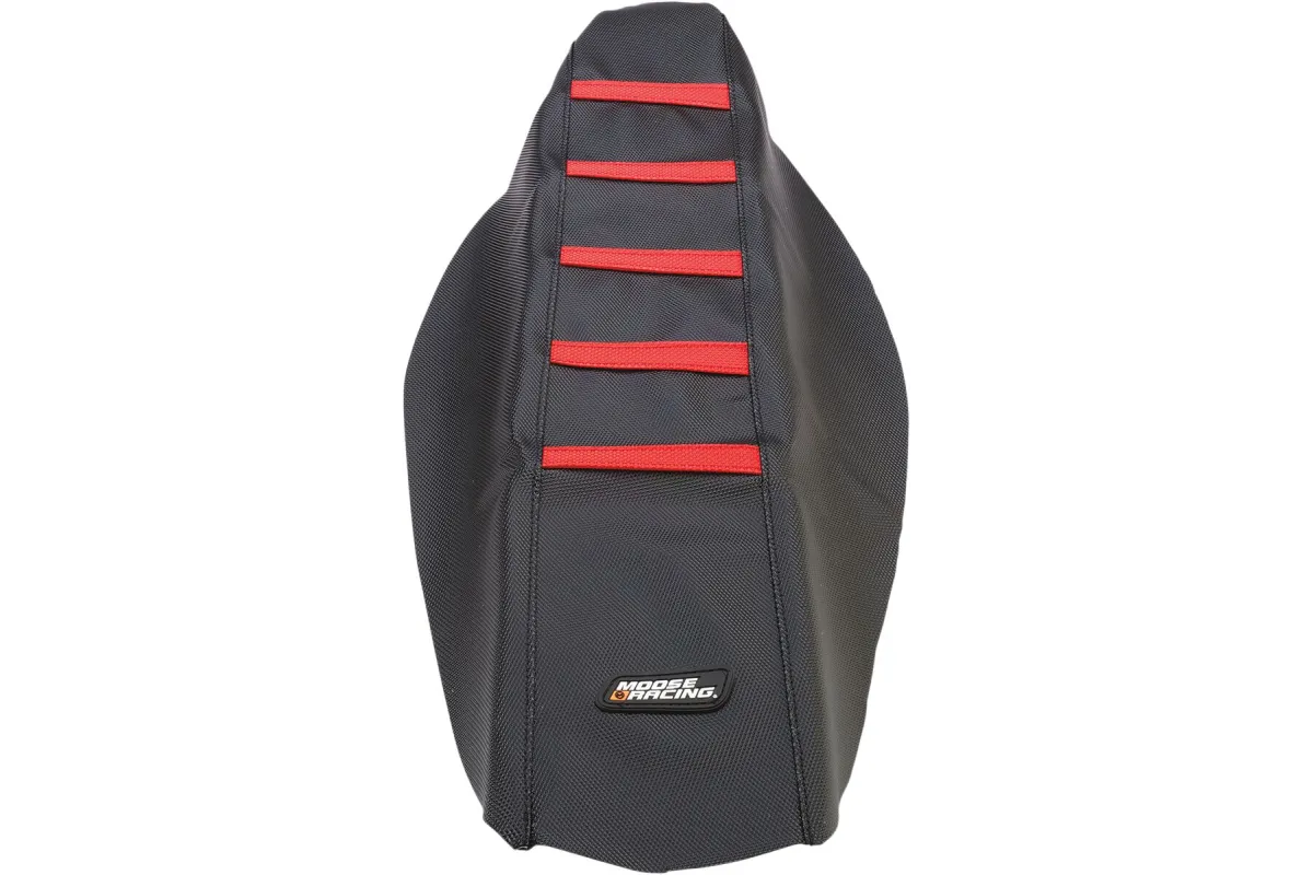 SEAT COVER RIBBED HON RED