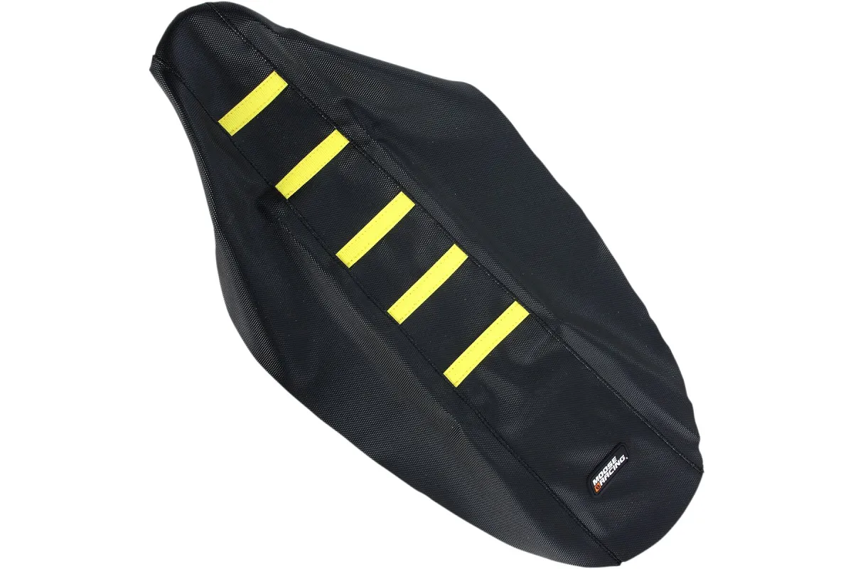 SEAT COVER RIBBED SUZ YEL