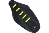 SEAT COVER RIBBED SUZ YEL