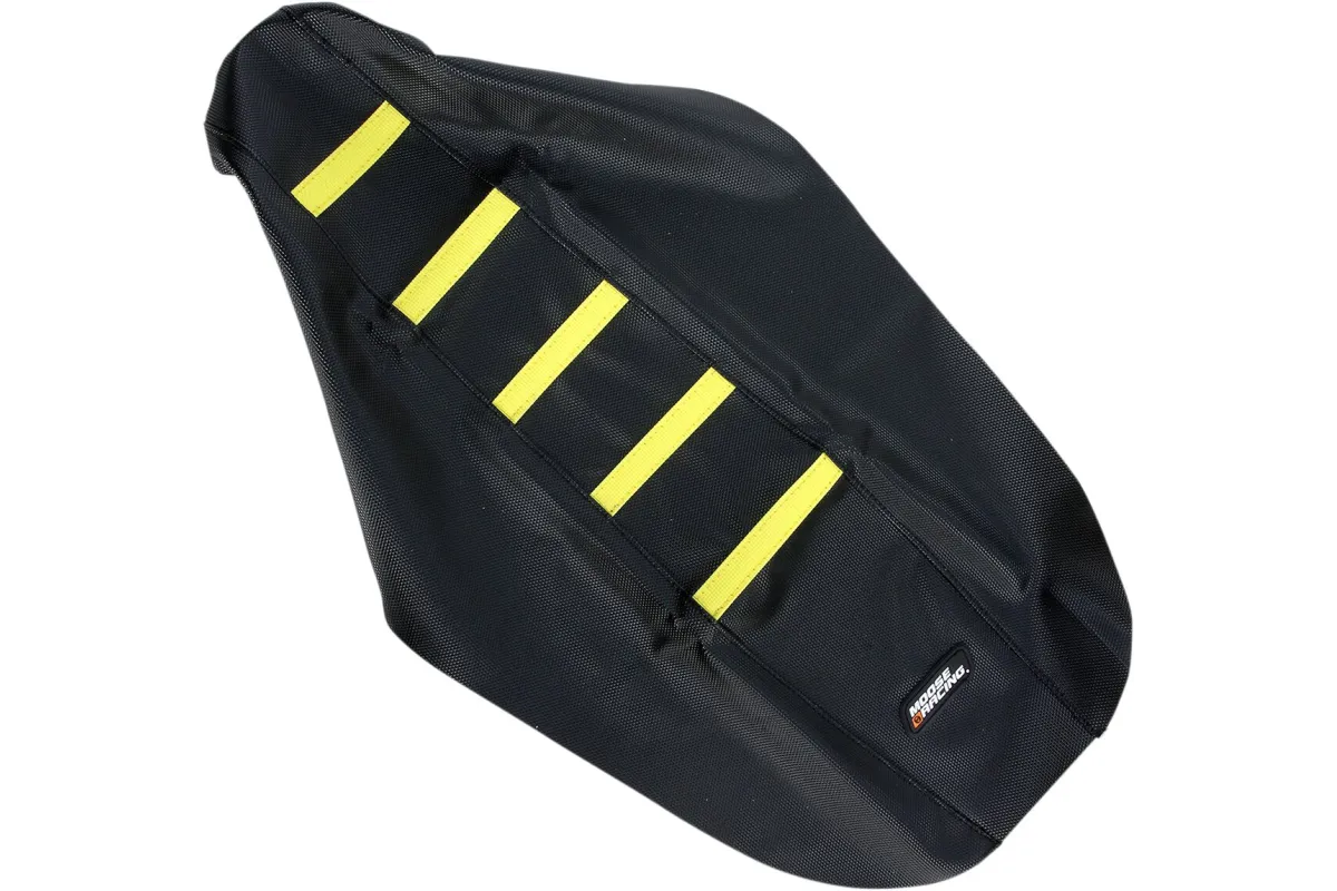 SEAT COVER RIBBED SUZ YEL