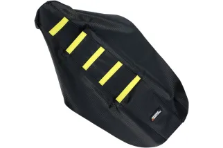 SEAT COVER RIBBED SUZ YEL