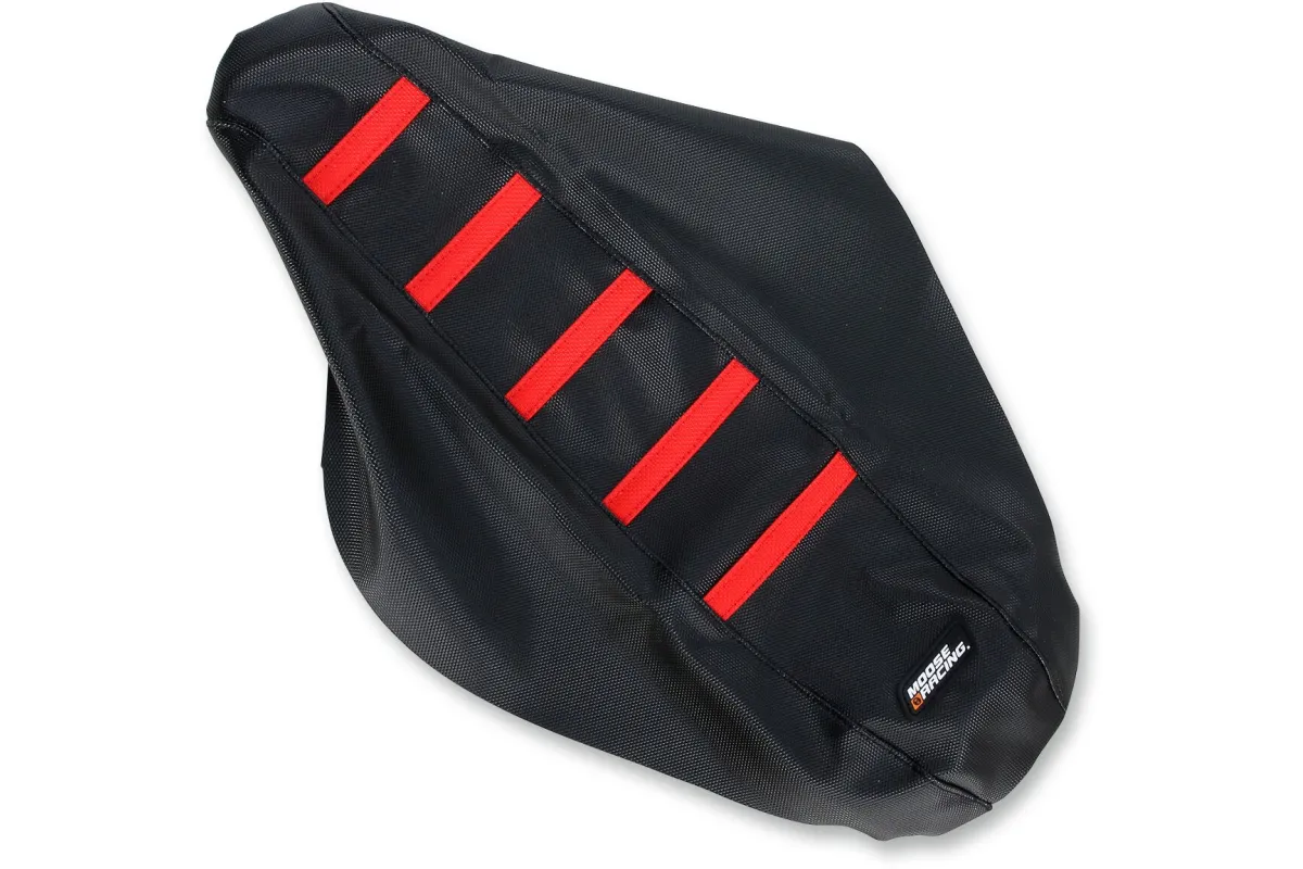 SEAT COVER RIBBED HON RED