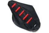 SEAT COVER RIBBED HON RED