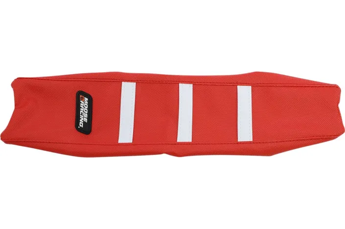 SEAT COVER RIBBED GAS RED