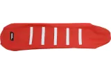 SEAT COVER RIBBED GAS RED