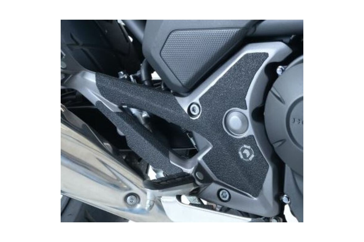 Adhésif anti-frottement R&G RACING platines repose-pieds noir 4 pièces Honda NC700S/700X/750S/750X