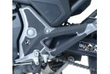 Adhésif anti-frottement R&G RACING platines repose-pieds noir 4 pièces Honda NC700S/700X/750S/750X