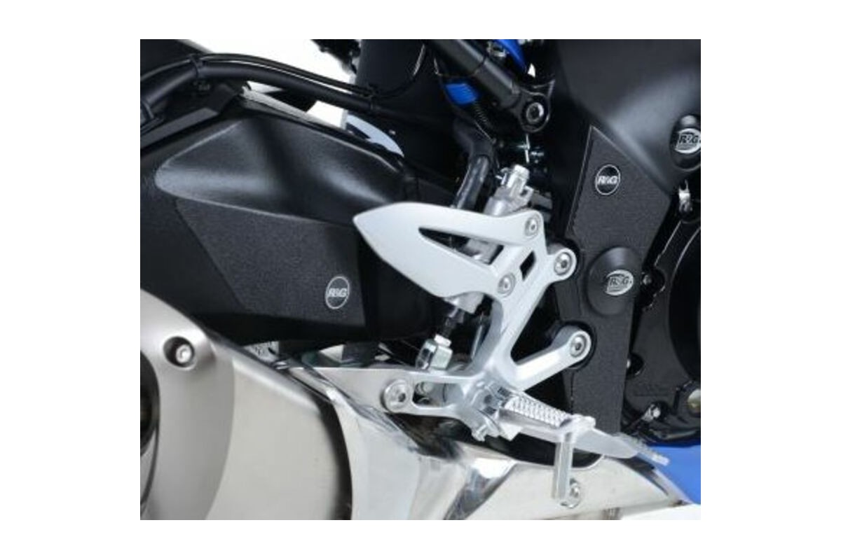 Adhésif anti-frottement R&G RACING cadre/bras oscillant noir 5 pièces Suzuki GSX-S1000/S1000F