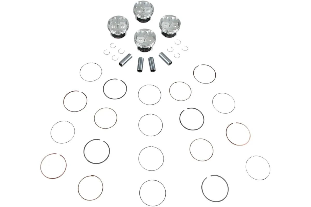 PISTON KIT R6 4V DOMED