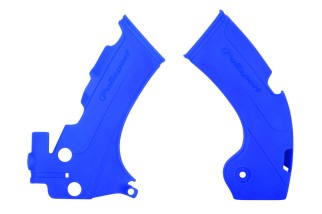 Protection de cadre POLISPORT bleu Yamaha YZ250F/450F