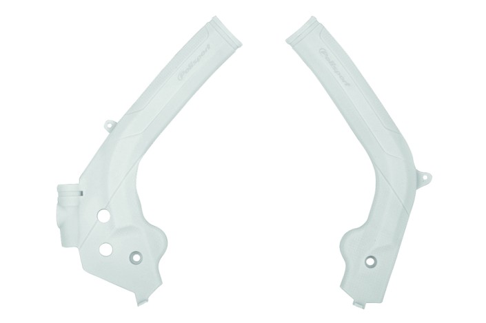Protection de cadre POLISPORT blanc KTM/Husqvarna