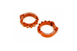 Protection sortie cylindre-échappement S3 orange KTM/Husqvarna