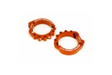 Protection sortie cylindre-échappement S3 orange KTM/Husqvarna