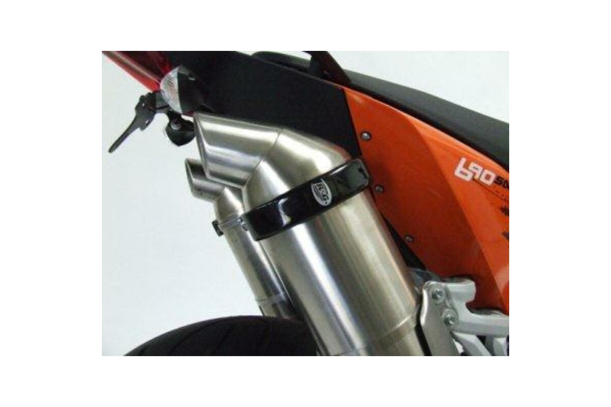 Protection de silencieux ovale R&G RACING noir