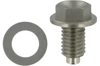 Bouchon argent magnétique