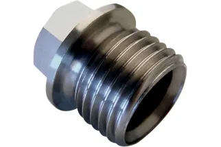 Bouchon argent non-magnétique