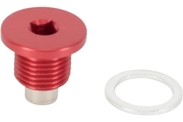 Bouchon rouge magnétique