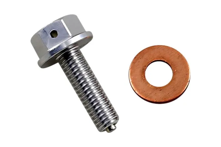 DRAIN PLUG MAGNETIC SLVR