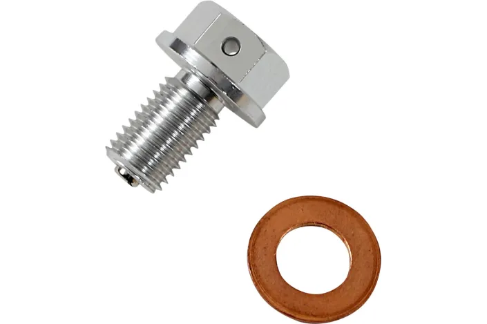 DRAIN PLUG MAGNETIC SLVR
