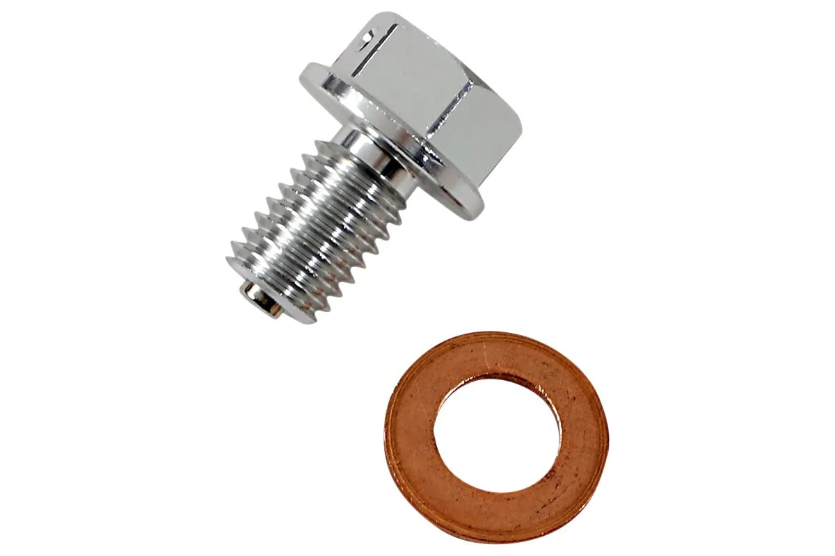 DRAIN PLUG MAGNETIC SLVR