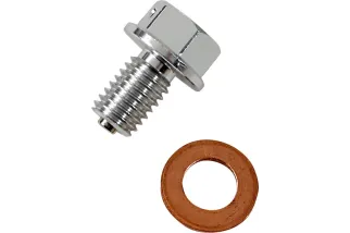 DRAIN PLUG MAGNETIC SLVR