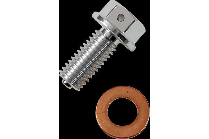 DRAIN PLUG MAGNETIC SLVR