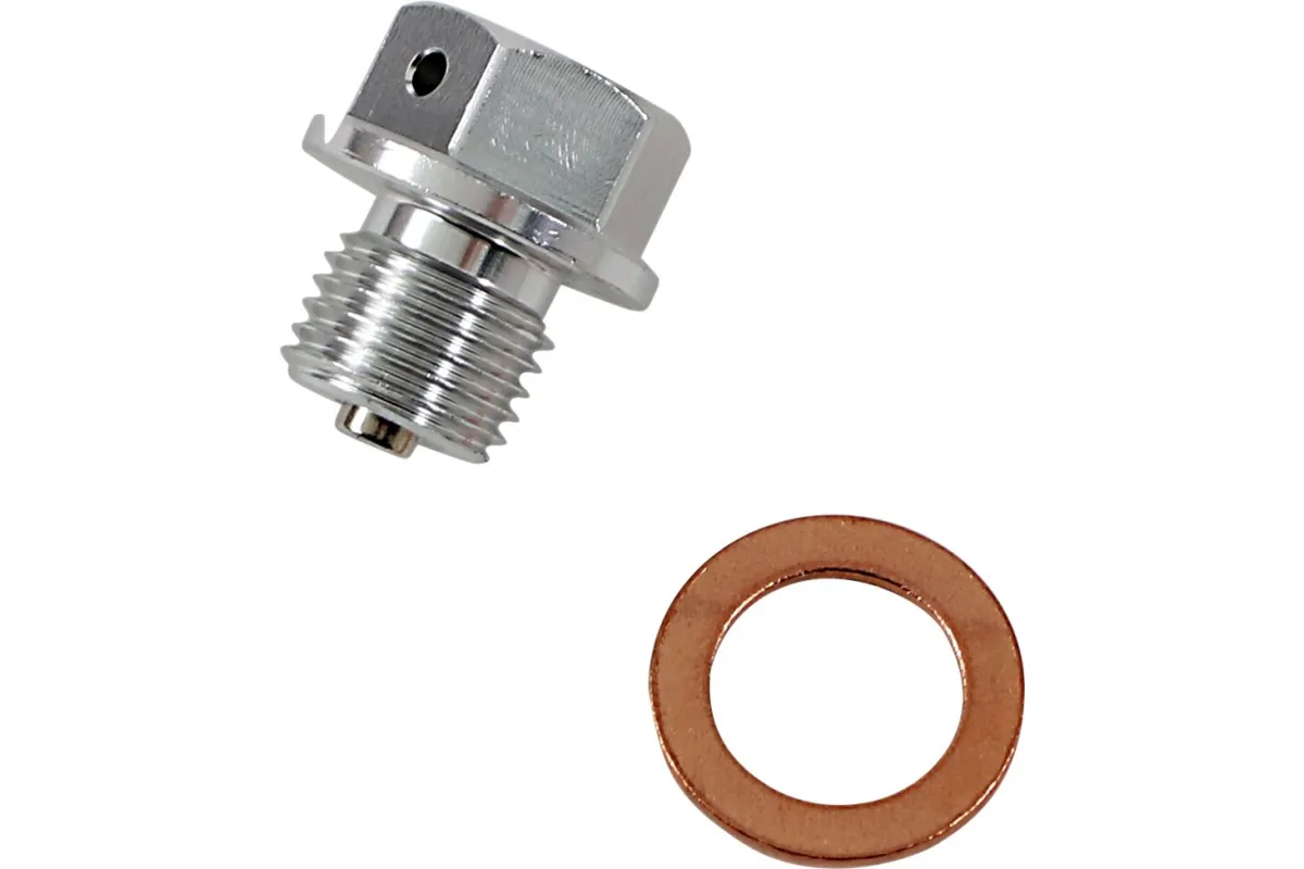 DRAIN PLUG MAGNETIC SLVR