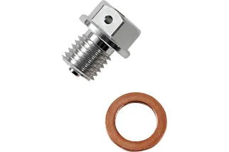 DRAIN PLUG MAGNETIC SLVR