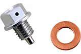 DRAIN PLUG MAGNETIC SLVR