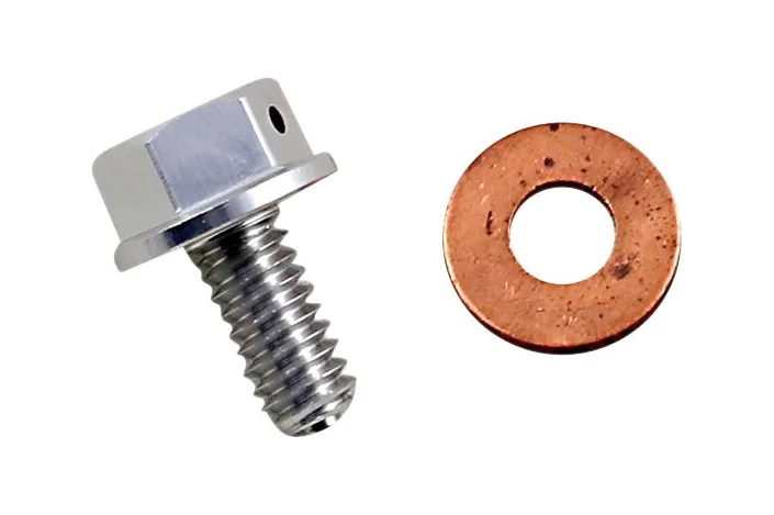 DRAIN PLUG MAGNETIC SLVR