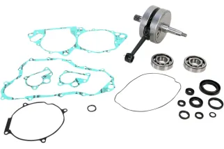 CRANK W/BRG + GASKET