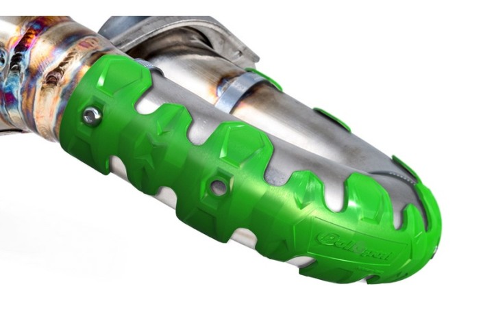 Protection d'échappement POLISPORT pièce de rechange attache métal