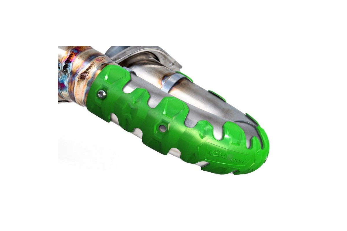 Kit montage protection d'échappement POLISPORT vis et clips