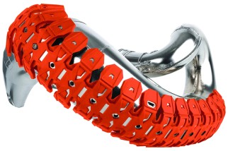 Protection d'echappement POLISPORT Armadillo orange