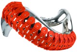 Protection d'echappement POLISPORT Armadillo orange