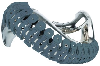 Protection d'echappement POLISPORT Armadillo gris nardo