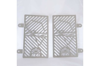 Protection de radiateur gravée R&G RACING inox Honda CRF 1100